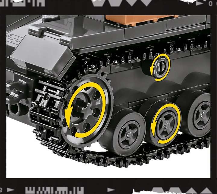 Constructor - COBI Ranzer IV AUSF.G, 610 pieces.