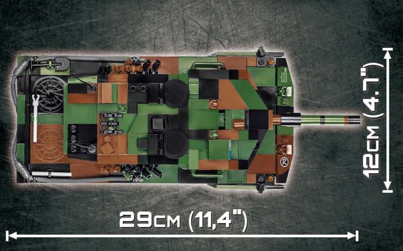 Constructor - COBI Leopard 2A5 TVM, 945 pieces.
