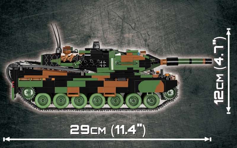 Constructor - COBI Leopard 2A5 TVM, 945 pieces.