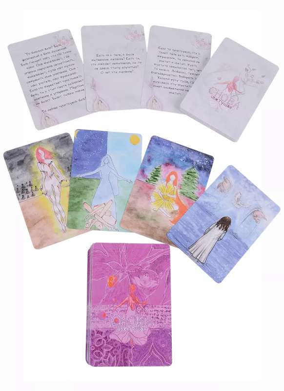 Metaphorical Associative Cards - Blooming Again. Healing Wounded Sexuality
