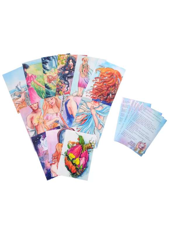 Metaphorical Postcards of the Female Nature When I Was a Witch…