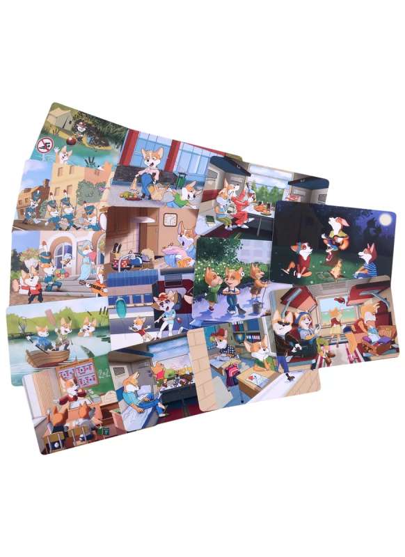 Metaphorical Cards Kingdom of Corgis