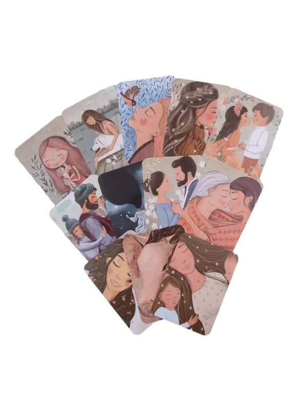 Metaphorical Associative Cards of Love Stories