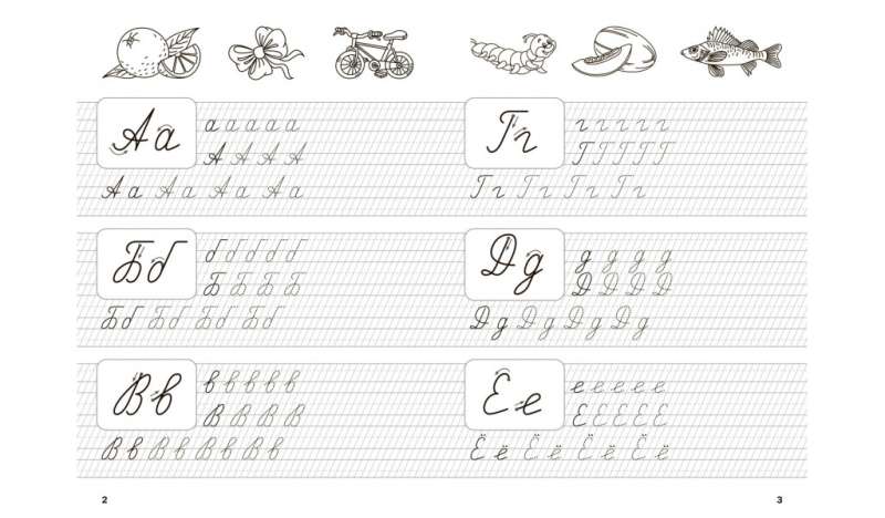 Preschooler's Workbook. Developing a Beautiful Handwriting.