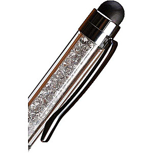Ballpoint pen swivel CRYSTAL TOUCH PEN blue 1.0mm