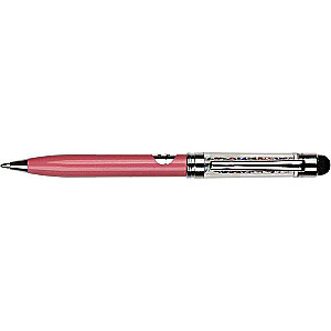 Kugelschreiber drehbar CRYSTAL TOUCH PEN blau 1.0mm