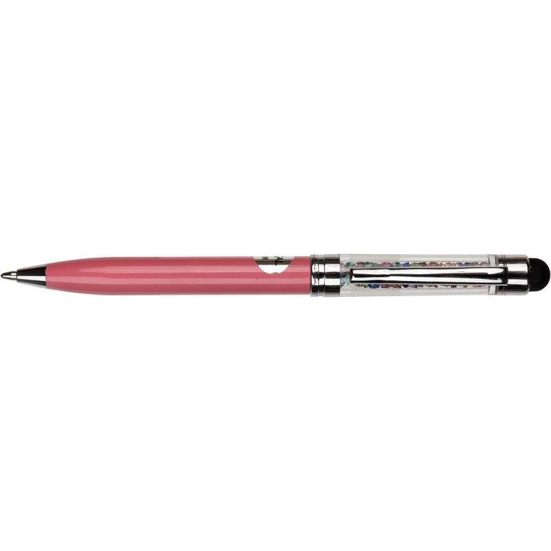 Ballpoint pen swivel CRYSTAL TOUCH PEN blue 1.0mm