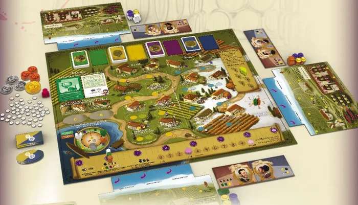 Board Game - The World of Winemaking