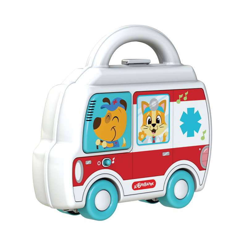 Musical Ambulance with Doctor Set