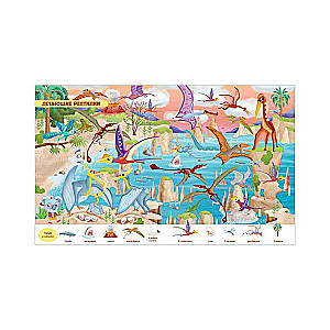 Find and Show. Dinosaurs. Find and Show. Play and Color!