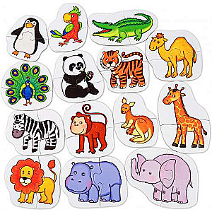 For the Very Young. 2+ This Zoo. Puzzles.