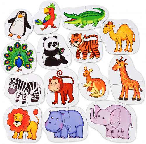 For the Very Young. 2+ This Zoo. Puzzles.