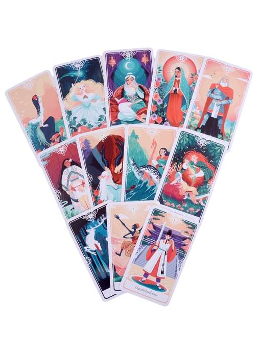 Tarot of the Divine. Tarot of the Fairy Archetypes. Deck and Guide Inspired by Legends