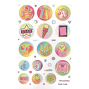 WOW Bullet Journal Stickers Bear