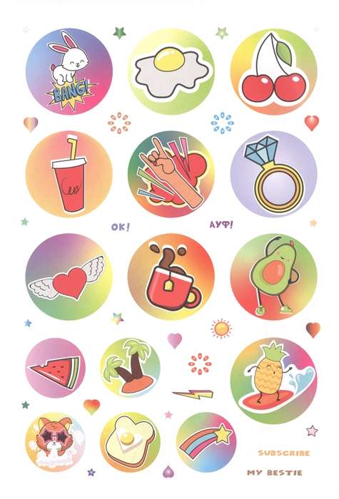 WOW Bullet Journal Stickers Bear