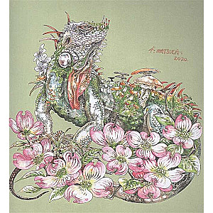 The Magical World of Ken Matsuda. Coloring Book and Sketchbook in One Cover. More than 45 Extraordinary Drawings