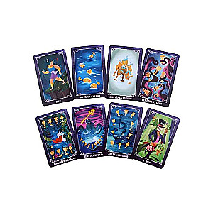 Disney. Villains. Tarot Cards and Guide Set in a Box