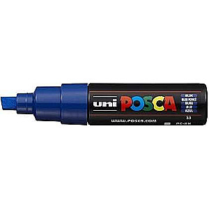 Water-based marker UNI Posca PC-8K blue