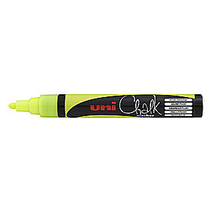 Chalk Marker UNI PWE-5M Fluorescent Yellow