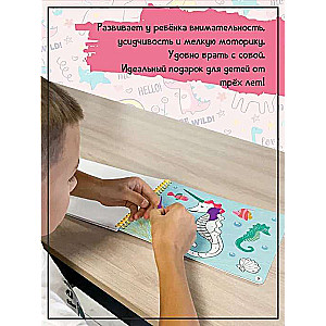 Magic Friends. Drawing with Stickers by Numbers