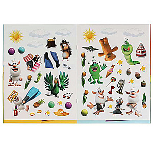 Buba's Adventures, Fun Day. Big Sticker Book Flip 2 in 1. Buba