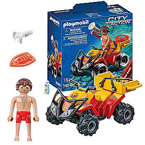 ATV on Beach Patrol
