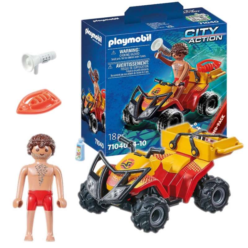 ATV on Beach Patrol