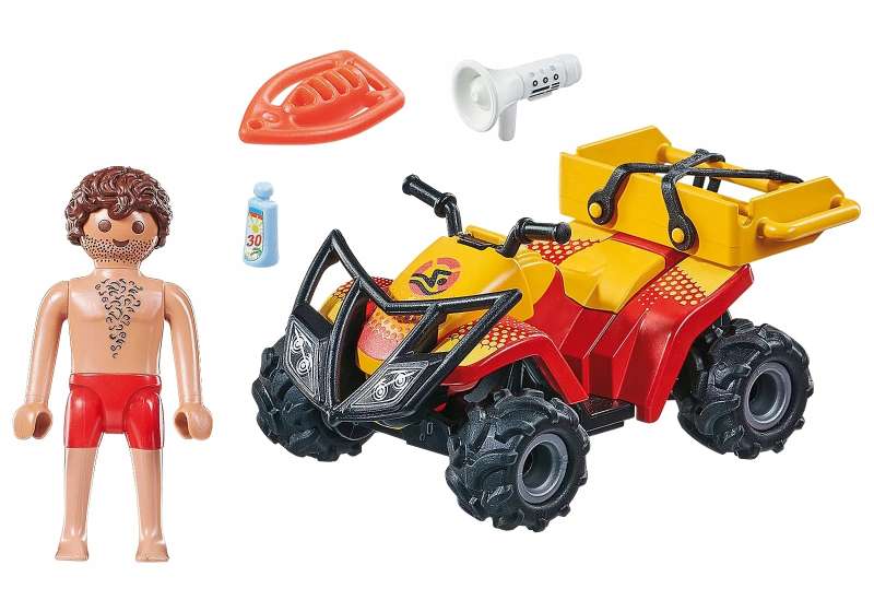 ATV on Beach Patrol