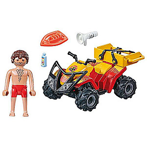 ATV on Beach Patrol
