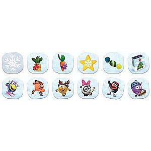 Board game - Smeshariki. Winter festival
