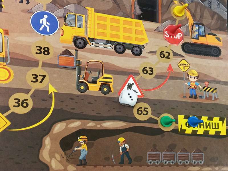 Board Game Hopping - At the Construction Site