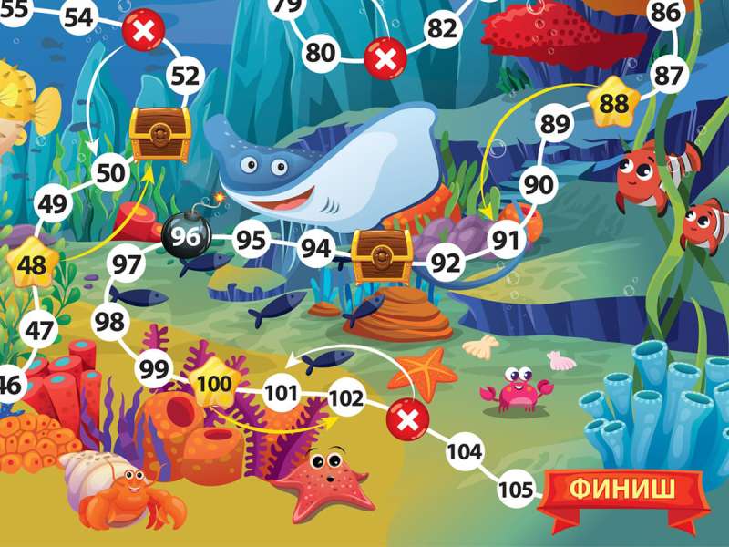 Board game - In the Ocean