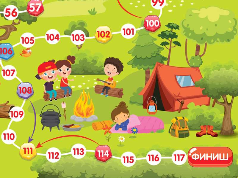 Board Game Walk - In the Forest
