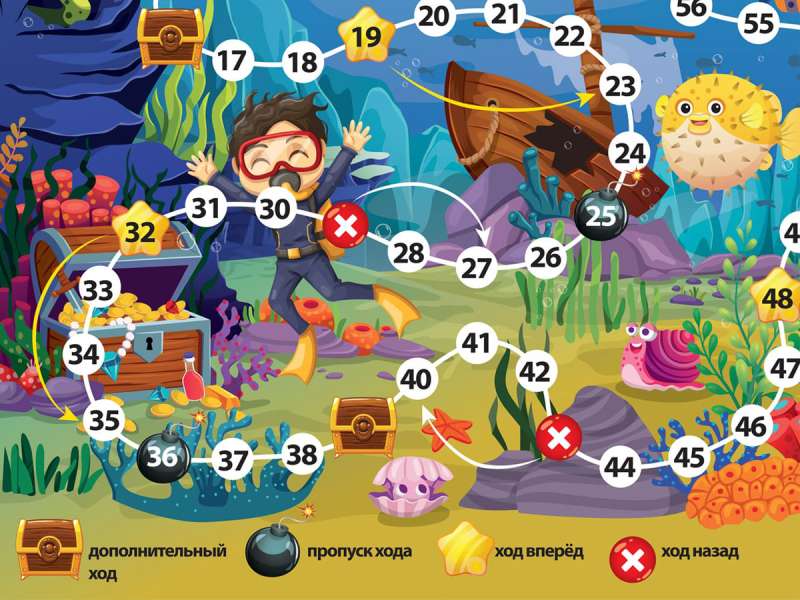 Board game - In the Ocean