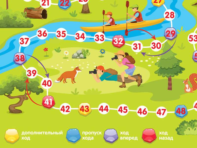 Board Game Walk - In the Forest