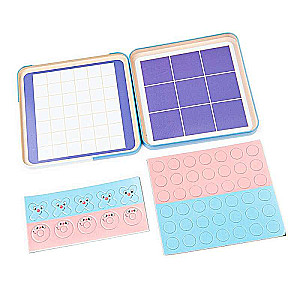 Magnetic Game - Who is First. Tic-Tac-Toe