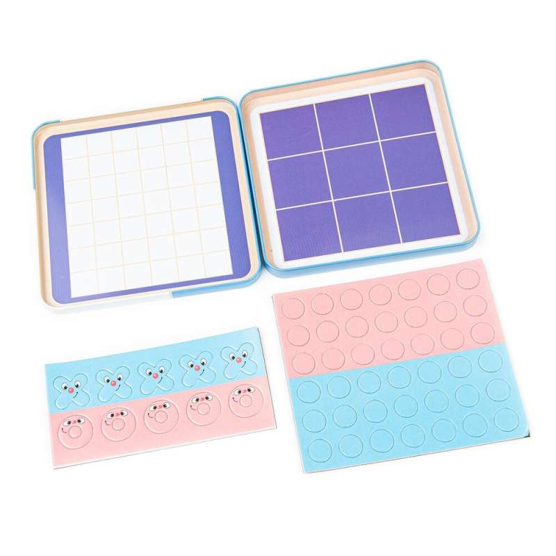 Magnetic Game - Who is First. Tic-Tac-Toe