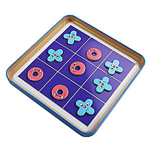 Magnetic Game - Who is First. Tic-Tac-Toe