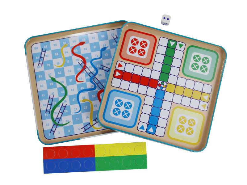 Magnetspiel - Zauberhüte. Snakes und Ladders