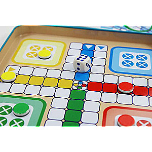 Magnetspiel - Zauberhüte. Snakes und Ladders