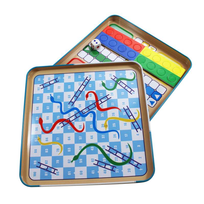Magnetspiel - Zauberhüte. Snakes und Ladders