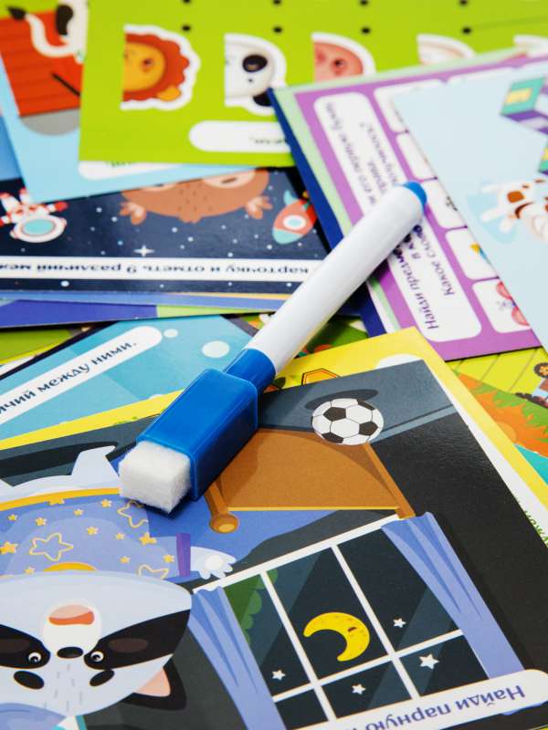 Educational Game Write-Erase Attention and Logic