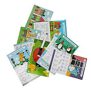 Educational Game Write-Erase First Writing