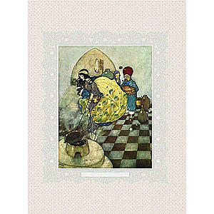 Tales of the Thousand and One Nights. Retold by Hadji Mazem. 50 illustrations by Edmund Dulac