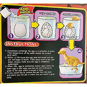Dinosaur in an egg 11cm