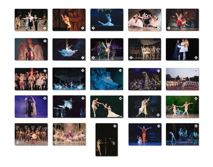 Board Game - Memory Ballet 50 Cards