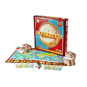 Board game - quiz. Geography