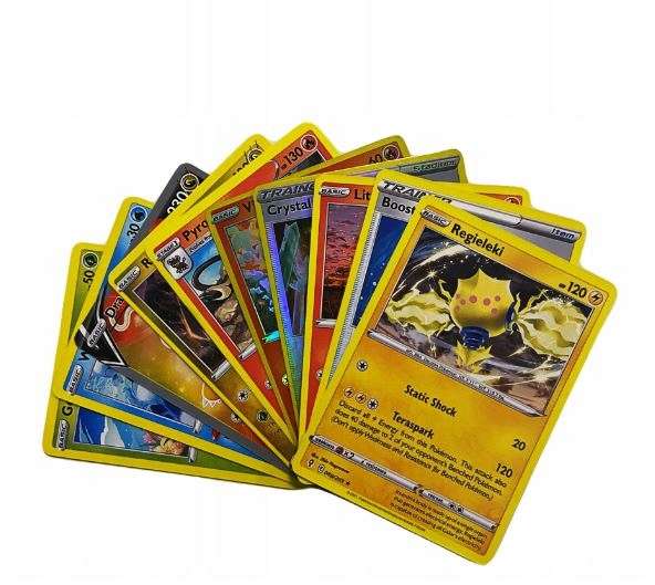 Collectible Card Game Pokemon 30pcs, Silver