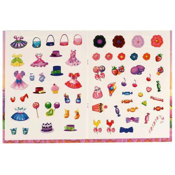 Fashion Stylist. 3 in 1. Sweet Holiday. Stick, Color, Dress