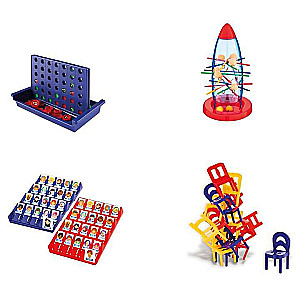 Board Game - Four in One Family Games